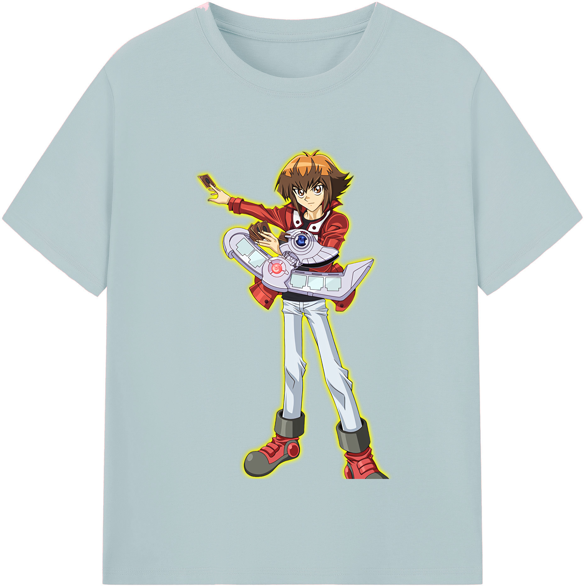 （画像用） 遊☆戯☆王 Yu-Gi-Oh! 綿100％半袖Tシャツ（フロントプリント）